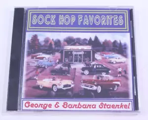 Sock Hop Favorites George Barbara Staerkel VTG CD OOP Disc Rare NOS Sealed Rock - Picture 1 of 16