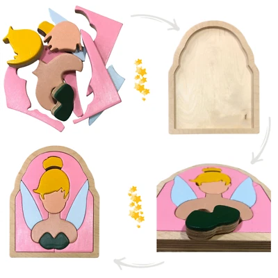 Giant Wooden Puzzle -Handmade,Safe, and Educational Toy for Kids 3+ - Image 1 of 4