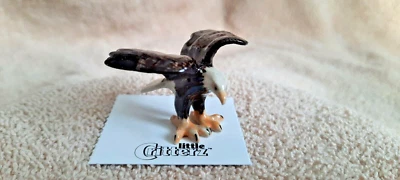 LITTLE CRITTERZ Bald Eagle "Ari" Miniature Figurine New FREE SHIPPING LC555 - Image 1 of 4