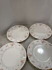Mikasa Petite Soft Petals set of 4 bread and butter plates 6 1/2”