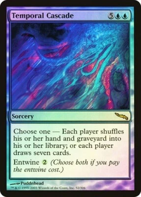 Mirrodin  MTG  FOIL  Temporal Cascade  Magic - Image 1 of 2