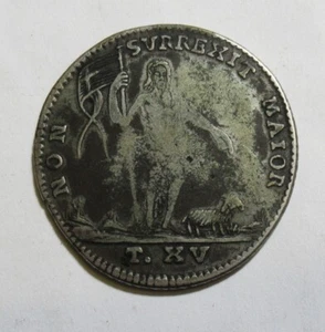*MALTA RARA MONETA DA 15 TARì DEL 1769 CONSERVAZIONE MB - Foto 1 di 2