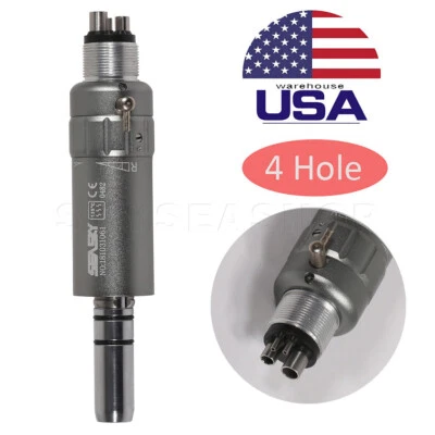 NSK Estilo Dental Lento Baja Velocidad Pieza de Mano Tipo E Motor de Aire Micromotor de 4 Agujeros Foto 1 de 4