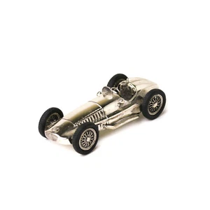 Rare Medusa Oro Sterling Silver Mercedes-Benz W154 Grand Prix Race Car Miniature - Picture 1 of 7