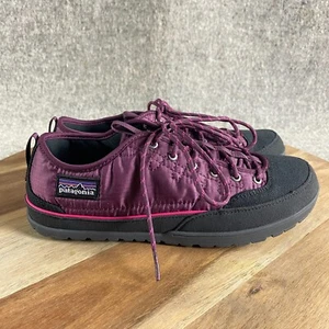 Patagonia Activist Performance Shoes Womens 8.5 Dark Currant Hiking Sneaker NIB - Picture 1 of 13