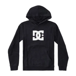 DC Star Boys Youth Pullover PO Hoodie, 14 / L Large Black New - Picture 1 of 1