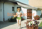 Altes orig. Foto-Dia/Vintage slide: Frau in Bikini / Woman in Bikini ~1970s