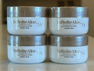 4X Infinite Aloe Complete Skin Care Cream Fragrance Free Moisturizer 2oz Total - Picture 1 of 5