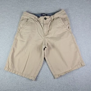 Cherokee Boys Khaki Chino Shorts w/ Inner Elastic Belt Size 16 (30" x 11") - Picture 1 of 20