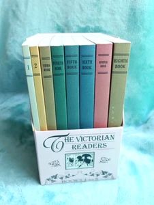 The Victorian Readers Books 1-8 1989 Facsimile Box Set - Picture 1 of 24