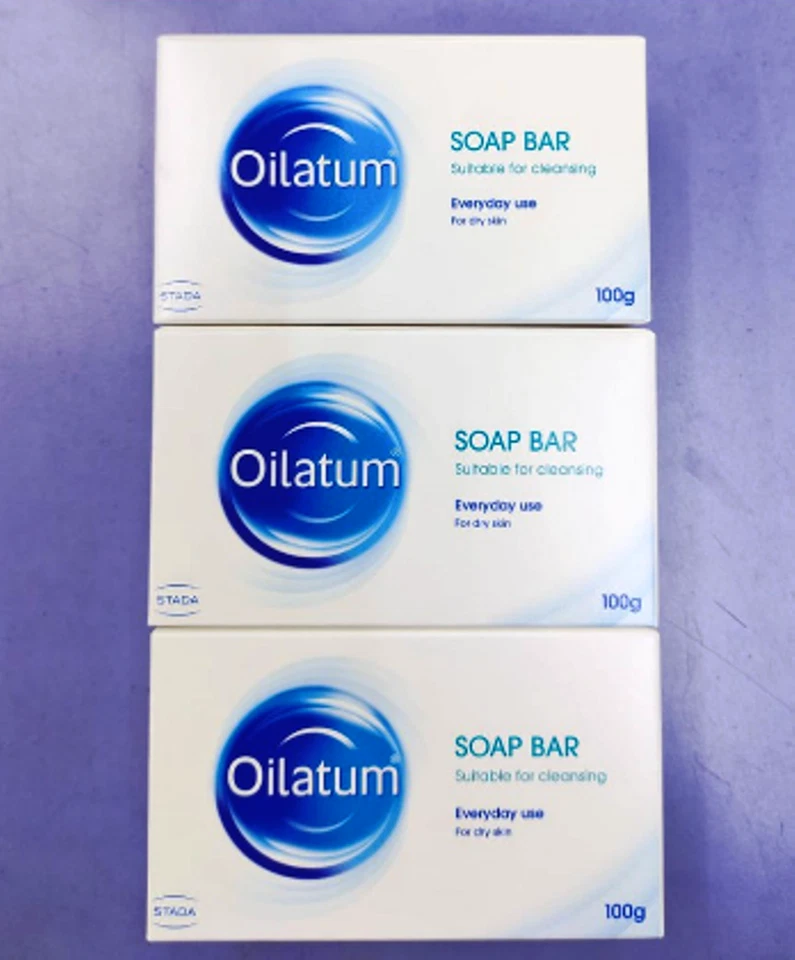 Barra de jabón Oilatum 10 un. X para piel seca 100 g adecuada para limpieza ENVÍO URGENTE Foto 1 de 4