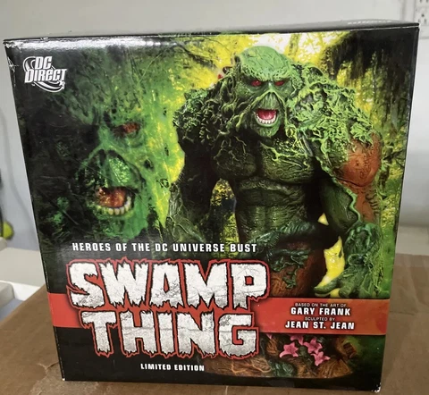 DC Direct  Heroes of the DC Universe Swamp Thing Bust by Gary Frank Cover