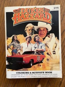 DUKES OF HAZZARD COLORING & ACTIVITY BOOK - Picture 1 of 2