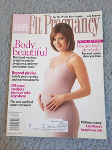 Shape Fit Pregnancy Magazine, Summer 1998. Lisa Rinna Cover. Rare Fitness - Picture 1 of 9