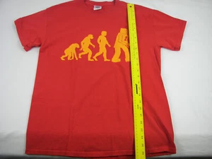 Darwin Theory Monkey to Robot T-Shirt Medium #C109 - Picture 1 of 5