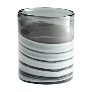 Cyan Design Torrent 7" Vase, White/Silver - 10470 - Picture 1 of 1