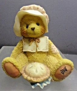 ENESCO CHERISHED TEDDIES RESIN FIGURES NICOLE NOVEMBER THANKS FOR FRIENDS - Imagen 1 de 6