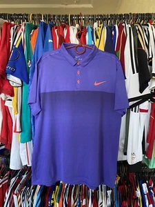 ROGER FEDERER 2015 AUSTRILIAN OPEN TENNIS TRAINING JERSEY SHIRT NIKE 679086-518 - Picture 1 of 12