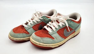 2008 Nike Dunk SB 6.0 Aqua Blue/Orange Skateboard Shoes 314141-801 Size 7.5 - Picture 1 of 12
