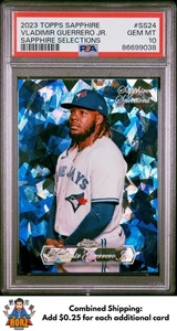 2023 Topps Chrome Sapphire #SS24 Vladimir Guerrero Jr. Selections PSA 10 - Bild 1 von 2