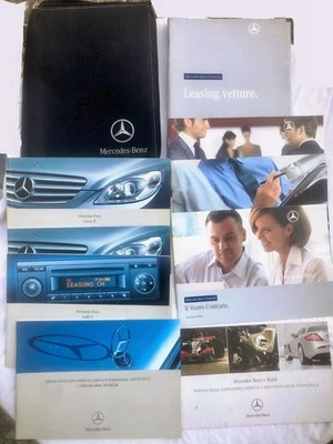 LIBRETTO USO E MANUTENZIONE ORIGINALE MERCEDES CLASSE B (245) COMPLETO CUSTODIA - Immagine 1 di 4