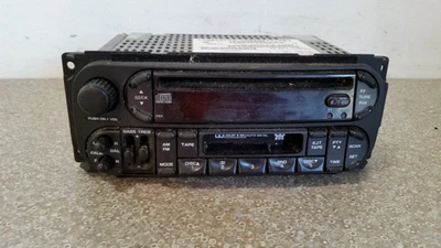 02-07 Dodge Caravan Radio Receiver AM-FM stereo-cassette CD Player P05064042AB - Изображение 1 из 4