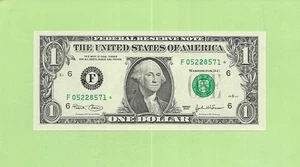 2003* ..UNCIRC $1 F 0522 8571 * .... 2003 $1 F-* STAR NOTE FRN - Picture 1 of 2