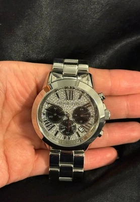 Reloj Michael Kors MK6568 Plateado, Cara Cristal, Sin Eslabones Foto 1 de 4