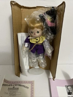 Ashton Drake Galleries Scarecrow  Precious Moments Wizard Of Oz 2002 New COA - Image 1 of 4