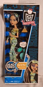 Monster High 2010 Cleo De Nile Dead Tired muñeca de moda V7974 - Imagen 1 de 7