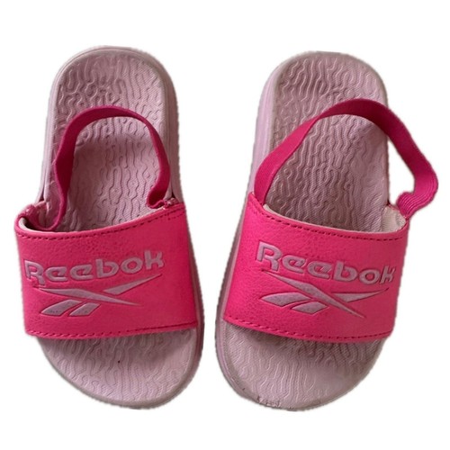 Sandali bagnati Reebok bambina ragazza cinturino elastico doppia densità slide 9