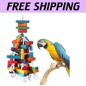Durable 26.5in Parrot Chewing Toy for Macaws and African Greys - Enhances Play - Picture 1 of 6