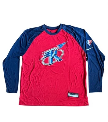 Nike Houston Rockets NBA 75th Mens XL City Edition Player Issued Shooting Shirt - Image 1 of 4