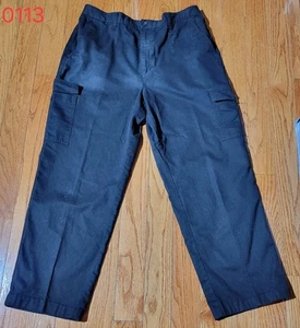 David Taylor Collection Men's Black Cargo Pants Size 40x32, (0113) - Picture 1 of 5