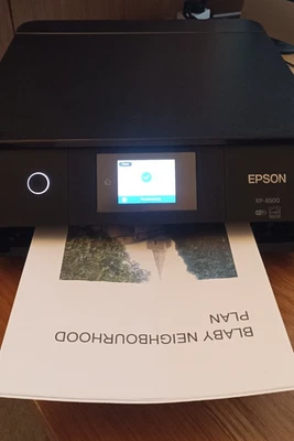 Epson Expression Photo XP-8500 Multifunction Inkjet Printer - Black - Image 1 of 4