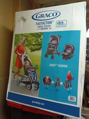 Graco Fastaction Travel System With Snugride 30 - Image 1 of 4
