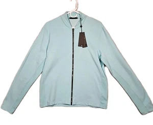 Chaqueta de golf Greyson con cremallera completa conjunto de sias nueva con etiquetas talla mediana azul Skystone - Imagen 1 de 15