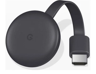 Google Chromecast (3rd Generation) Media Streamer - Black Japan Model/Works USA - Image 1 of 3