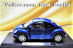 Maisto 1/18 Volkswagen New Beetle Rare Car Diecast Collectible Model - Picture 1 of 10
