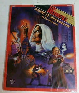 TSR- Top Secret:-Agent 13 Sourcebook-1988-C2 7625-SW/NUEVO Encogido - Imagen 1 de 2