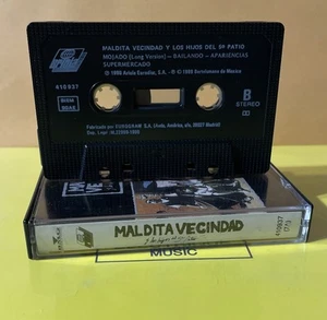 MEGA RARE ! Maldita Vecindad Spain Cassette * Caifanes Cafe Tacuba Bunbury OOP - Picture 1 of 3