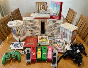 Nintendo Wii bundle 59 Games & 6 Motion Plus Controllers & Accessories - Bild 1 von 15
