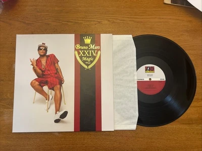 Bruno Mars – 24K Magic - LP Vinyl Records 12" - POSTER DAMAGED - Image 1 of 4
