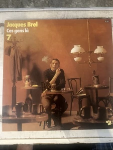 Ces gens la 7 Jacques Brel LP sehr guter Zustand+/VG+ ultraschallgereinigt - Bild 1 von 11