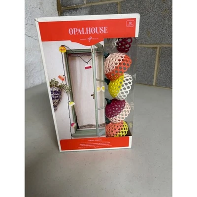 New Opalhouse 10 Light Outdoor String Lights Weather Resistant Indoor Decorative - Image 1 of 4