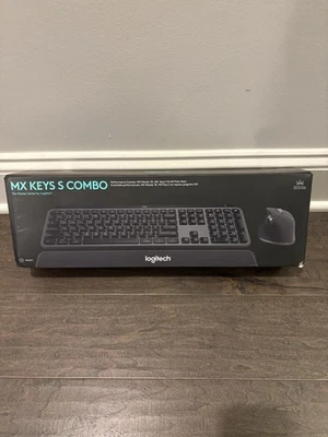 New Logitech Mx Keys S Combo 920-011889 - Image 1 of 2