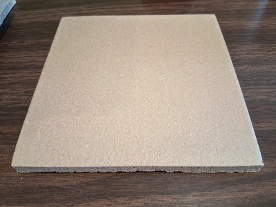BRAVO 6" x 6" TAN QUARRY CERAMIC TILE, 3/8" THICK, USA MADE (SET OF 12 TILES) - Image 1 of 4