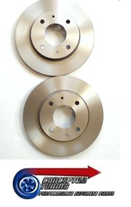 Discos de freno delanteros con especificaciones originales x 2 - para Mazda Mk1 MX5 NA NA6 B6ZE - Imagen 1 de 1