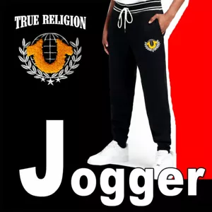 Pantalones de Sudadera True Religion Classic Joggers ""1888" Dorados S M XL 2XL 3XL - Imagen 1 de 100