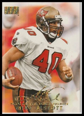 1998 Mike Alstott Skybox Premium Football #132 Tampa Bay Buccaneers - Image 1 of 2